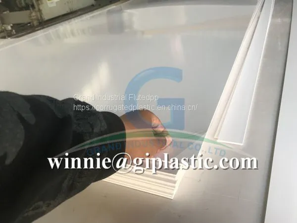 PVC Foam Sheet With PE Film on One Surface