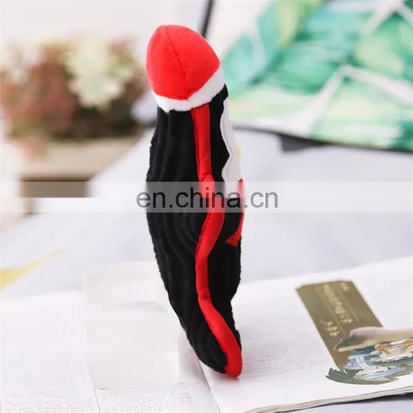 New Arrival Squeaky Santa Claus Pet Christmas Plush Dog Toy photo-6