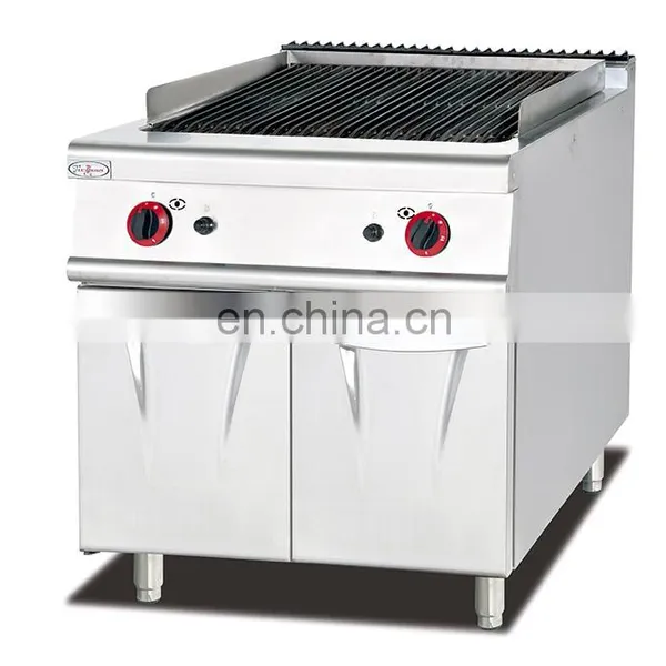 Gas Lava Rock Grill With Cabinet photo-2