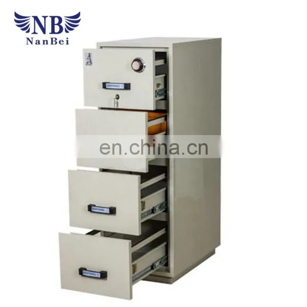JIS Standard Office Safe Use Metal Fire Proof Filing Cabinet photo-2