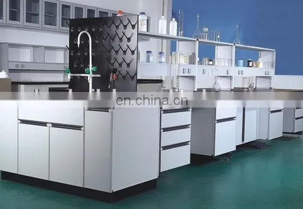 Lab Solid Wooden Workbench Physics Laboratory Instruments Research Pharmacy Used Mobile Laboratory Pathology photo-6