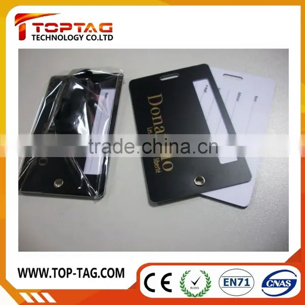 Promotional Luggage Tags, Hotel Luggage Tag, Business Card Size Luggage Tag Factory Price photo-2
