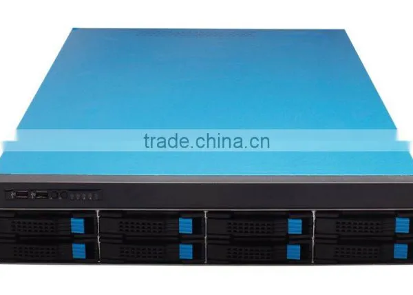 Hot Sale New 2U 8bays Storage Server Case,rack Case, Hotswap Fanwall Rackmount Chassis photo-3