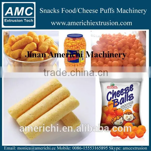 Corn Snacks Cheese Ball Making Machine photo-2