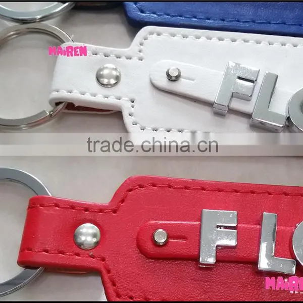 2016 New Products Leather Key Chain New York Florida Souvenir Keychain photo-4