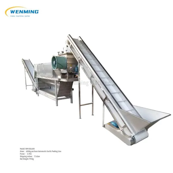 2000kg Industrial Garlic Peeling Production Line Garlic Peeling Machine Industrial Garlic Peeling Processing Line photo-3