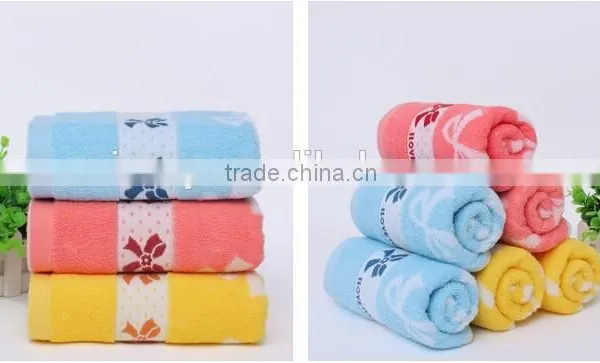 Bowknot Design 100% Cotton Wholesale Price Terry Baby Bath Towel / Customized Beach Towel photo-5