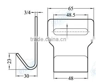 04323 China Steel Snap Hooks photo-2