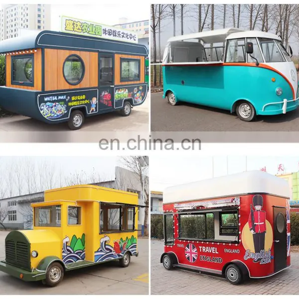 Electric Tricycle Three Wheels Vending Snack Food Cart Mobile Breakfast Snack Food Truck Trailer 3 Wheels photo-3