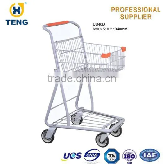 US Style Unfold Handy & Solid Grocery Trolley Cart photo-3