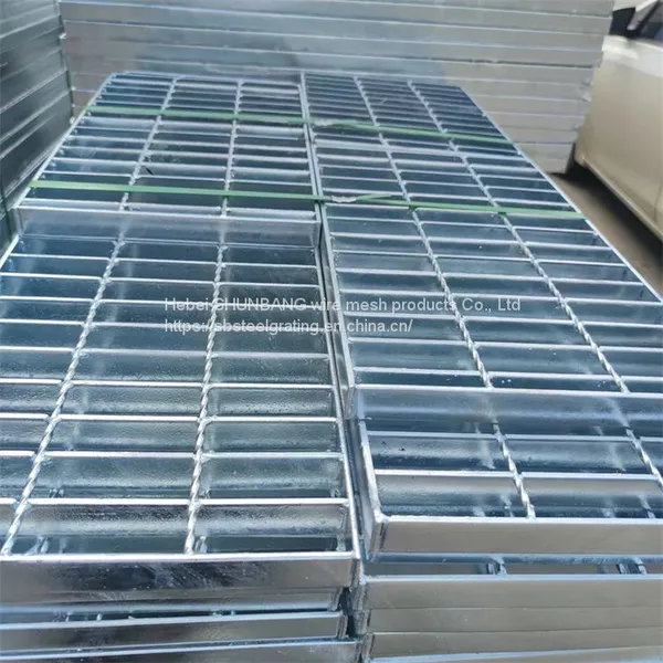 Hot Dip Galvanized Steel Grid Chemical Plant Platform Step Plate Sewer Drain Cover Puddle Cover Heavy Steel Grid photo-3