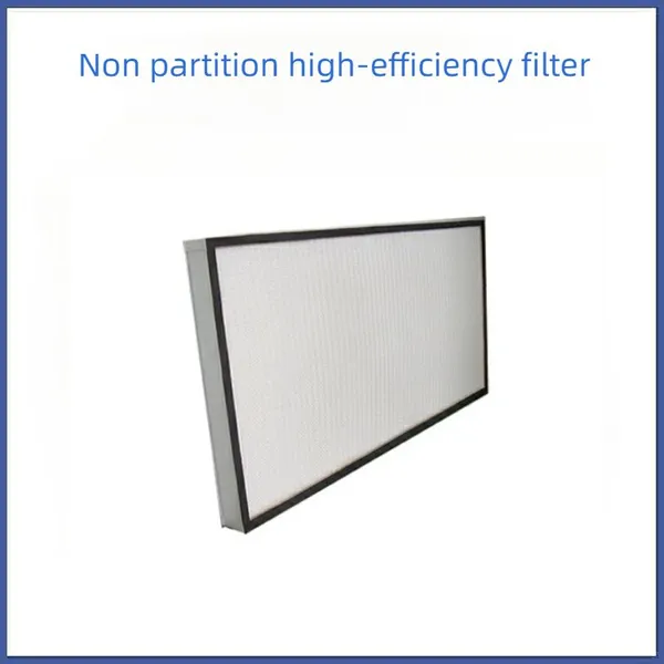Aluminum Frame High-efficiency Filter Without Partition photo-3