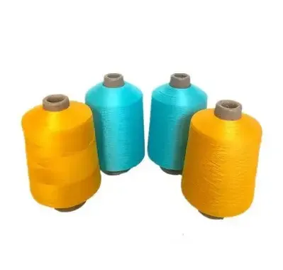 China Factory Supply High Quality Polyester Yarn for Weaving Knitting Prices photo-4