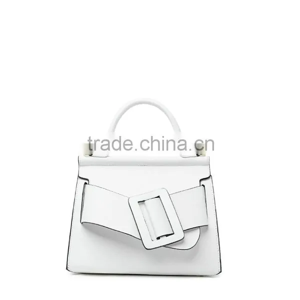 PU Leather Lady Fashion Handbag Newest Pictures Women Fashion Clear Tote Bag photo-2