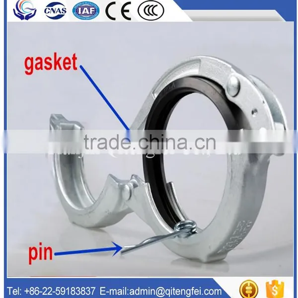 China Manufactures Dn150 Pipe Clamp,quick Pipe Clamp,bolt Coupling photo-5