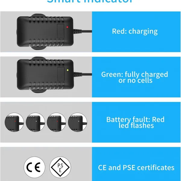Intelligent 7.2V 8.4V 9.6V NIMH Battery Charger for 2-10S Airsoft Battery RC Car Battery With Standard Tamiya and Mini Tamiya Connector photo-3