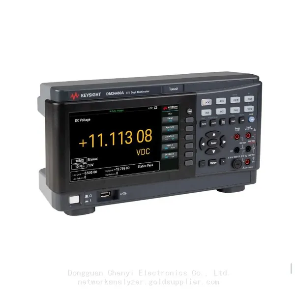 Keysight DM34460 Digital Multimeter 6.5 Digit Resolution 40ppm 1-Year DCV Accuracy Brand New In Stock photo-3
