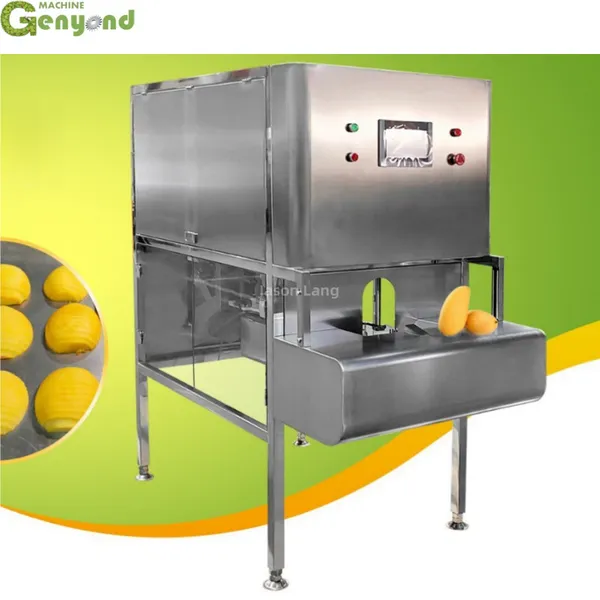 GY Lemon Orange Cherry Blueberry Apple Pear Vegetable Fruits Automatic Peeling Machine photo-3