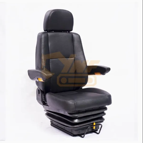 New 1 Ton Mini Excavator Operator Seat With Armrests Made of Steel Compatible Models EC210B EC240B EC330B EC290B EC360B EC460B photo-4
