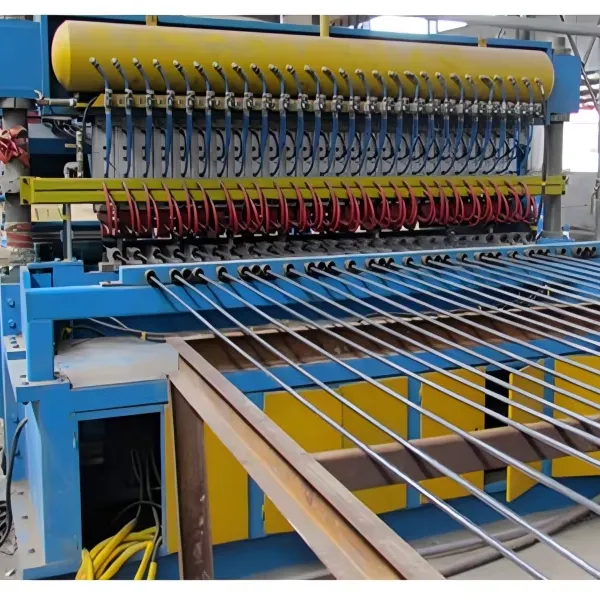 Reinforced Black Steel Wire Mesh Fence Welding Machine