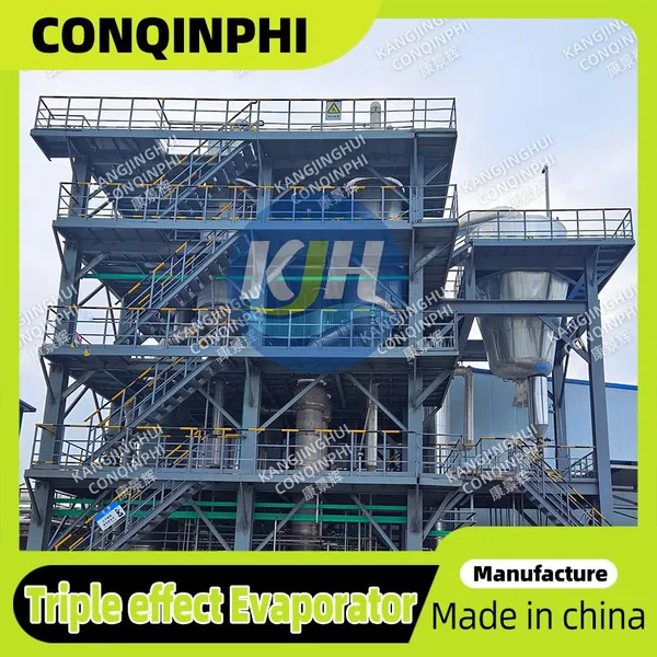 Sanitary Plate-Type Three-Effect Evaporator With 316L Material and IP65 Waterproof Enclosure photo-2