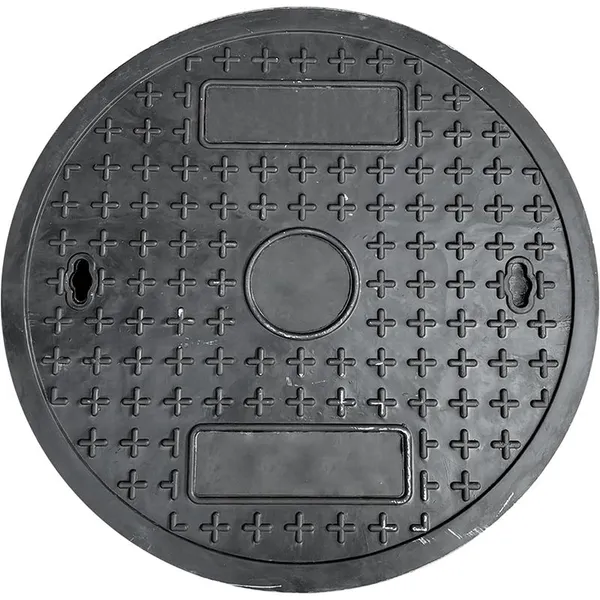 D400 Iron Cast Driveway Drain Grating and Telecom Manhole Cover with Locking System EN124 D400 Durable