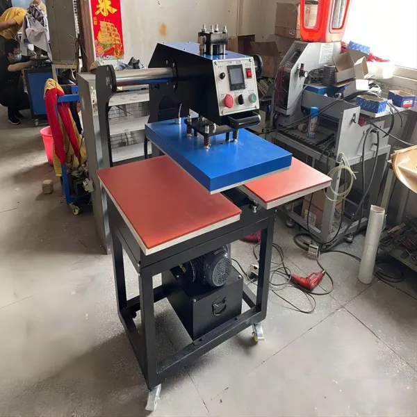 Hydraulic Dual-station Heat Transfer Machine, Fabric Heat Transfer Machine, DTF Hot Press, Digital Transfer Machine, White Ink Heat Transfer Machine photo-3