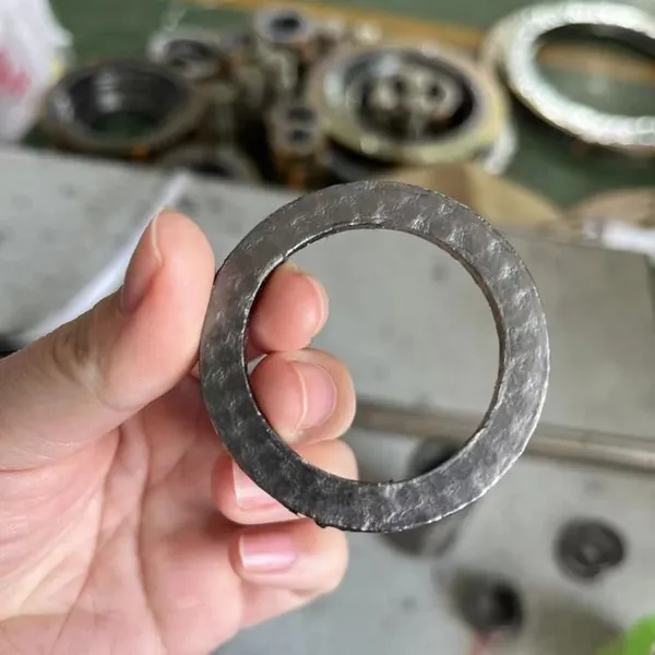 Pure Flexible Graphite Gasket Metal-free Sandwich Pump and Valve Sealing Gasket photo-4