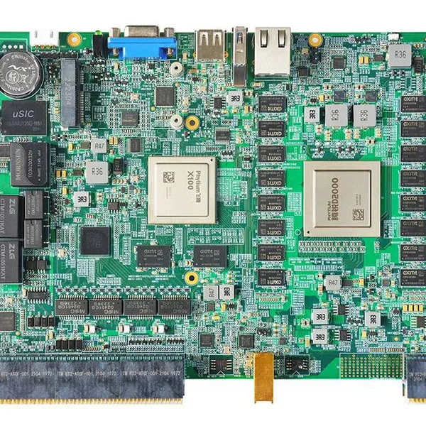 Phytium D2000 - 8 6u Vpx High - Performance Computing Module (blade), Completely Domestic, Original Manufacturer