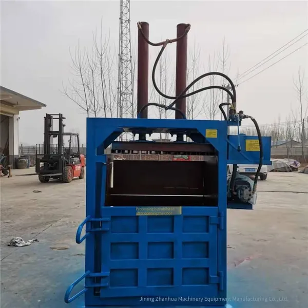 Vertical 30-ton Medicinal Material Baler, Hydraulic Woven Bag Bundling Machine, Hydraulic Baler for Waste Film Scraps photo-2