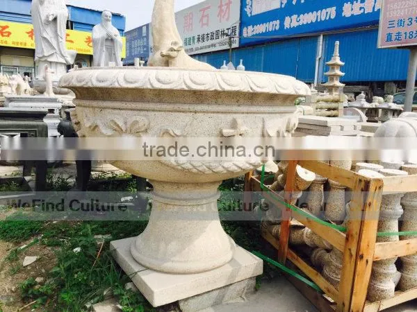 Big Outdoor Garden Stone Flower Pots photo-5