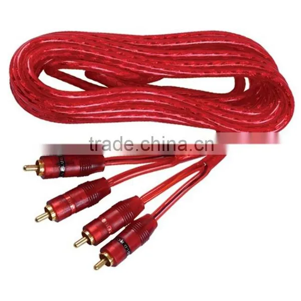 Haiyan Huxi Hot Sale Antique Fashion Optical Fiber Cable With Rca Connector Plug photo-3