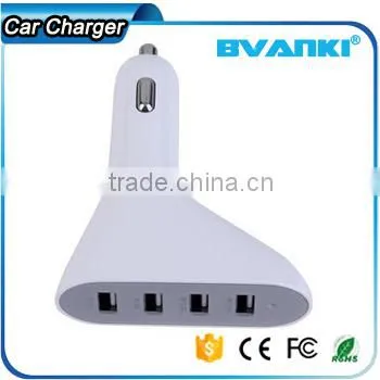USB Car Charger Adapter Auto Universal 4 Port 2.4A For IPhone, 12v 2.4A Car Battery Charger For Mobile Phone Made in China Supplier's Choice photo-5