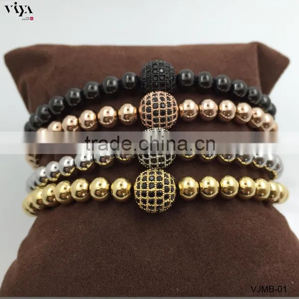 2016 The Best Selling Chinese Knot Beads Bracelet With 316L Stainless Steel Bracelet Jewelry Gifts for Women photo-5