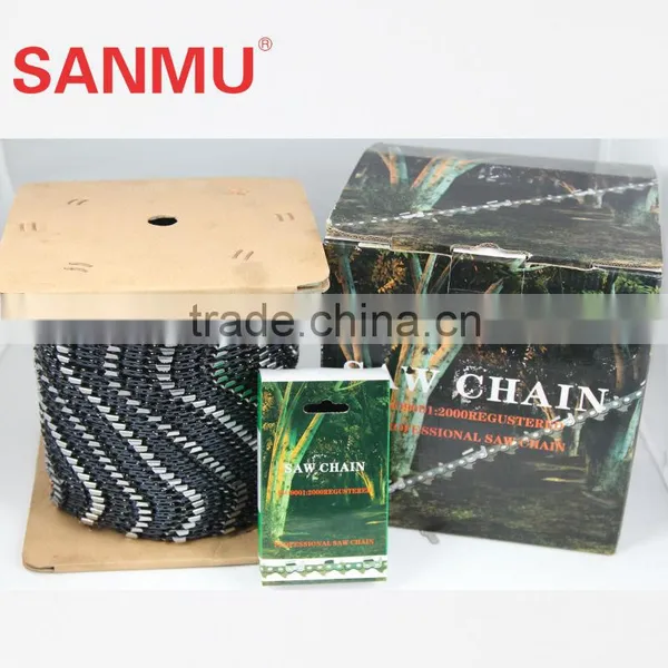 Hot Sales New Technology 3/8"pitch Saw Chain for Chainsaw SAE8660 Material photo-3