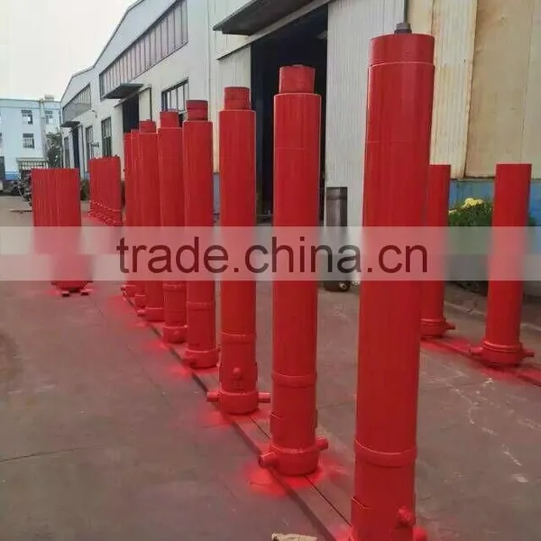 Hyva Type Long Stroke 6TG-E105-1000 Telescopic Hydraulic Cylinder for Dump Truck photo-5