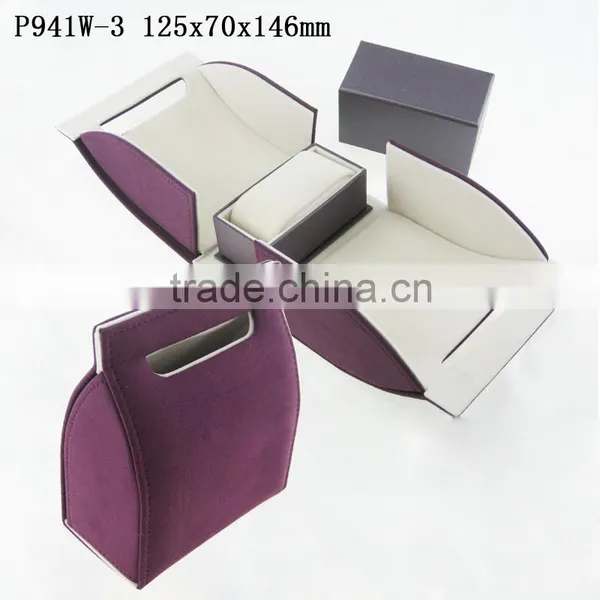 P698 Custom Leaf New Jewelry Packaging Velvet Jewelry Box for Bangle photo-4