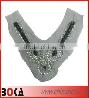 Latest Design Beaded Rhinestones Collar for Lady