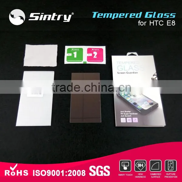 Most Popular Nano Coating Free Sample Phone Screen Protector 5.0inch 0.25MM Mobile Automatic Adsorption Perfect Fit for HTC M7 photo-6