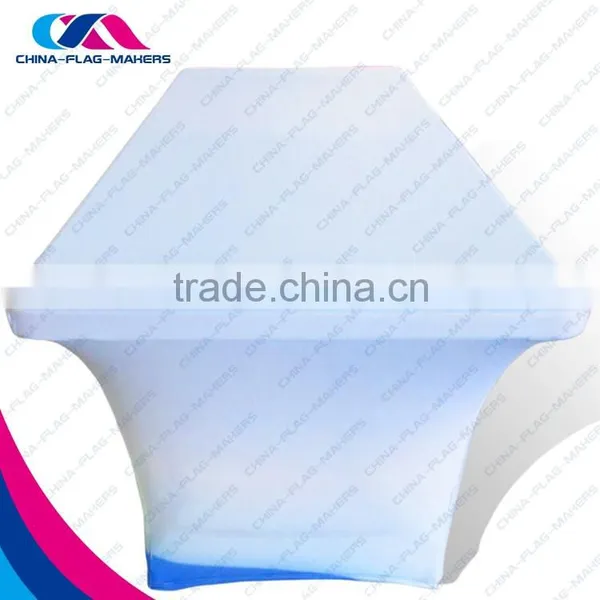 Wholesale Custom Advertise Trade Table Cover Threw photo-4