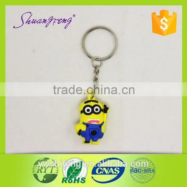 Fashionable Keychain Custom Any Design Cute Pvc Keychain photo-4