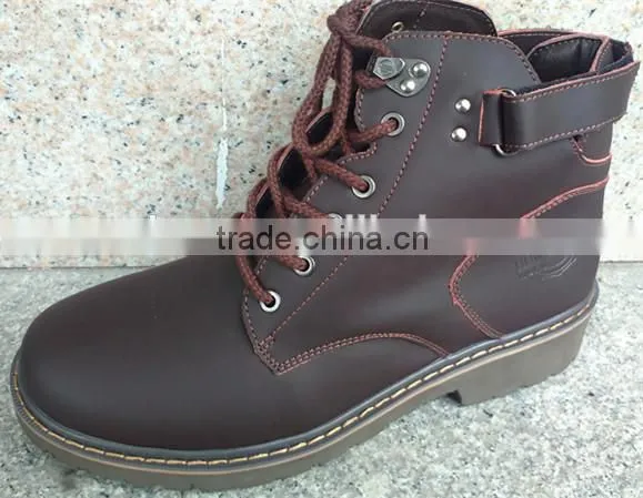 Europe Style Winter Men Boots Fashion Genuine Leather Shoes Warm Martin Boots