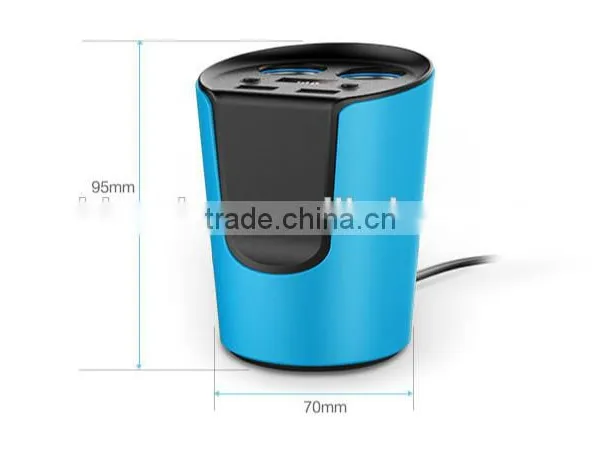 PowerUP Universal USB Car Charger and DC Splitter Adapter With Dual USB Rapid Charging Ports photo-3