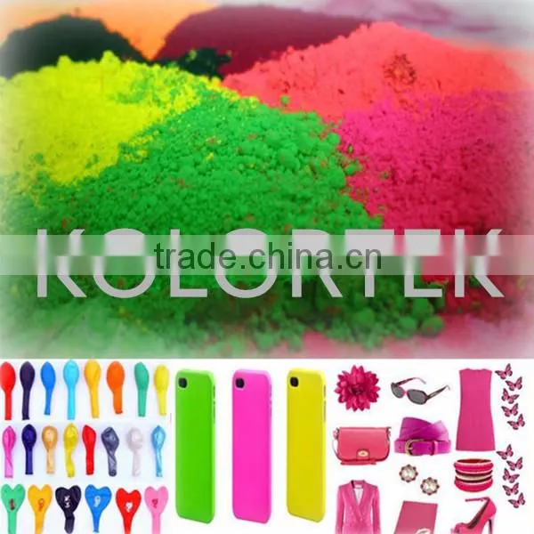 Fluorescent Pigment For Rubber or Latex (rubber Balloons, Rubber Bands, Toys)