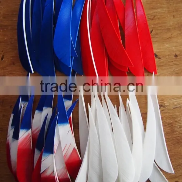 Arrow Feather And Feather Gateway With Three Color For Archery Arrow photo-3