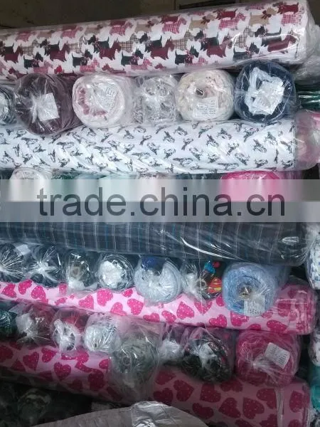 Cotton Yarn Dyed in Stock Flannel Fabric photo-3