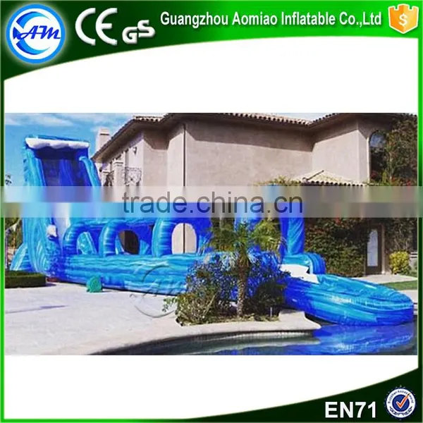 Hot Sale CE PVC Tallest Commercial Grade Giant Adult Water Inflatable Slide photo-2