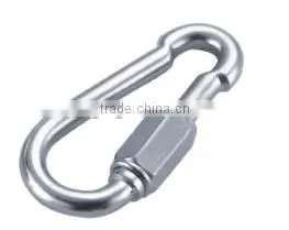 ZINC PLATED SPECIAL CARABINER HOOK WITH SCREW photo-2