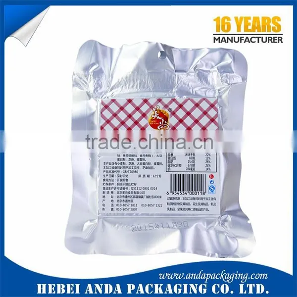 Aluminum Foil Laminated Material Cereal Bar Packaging Bag photo-4