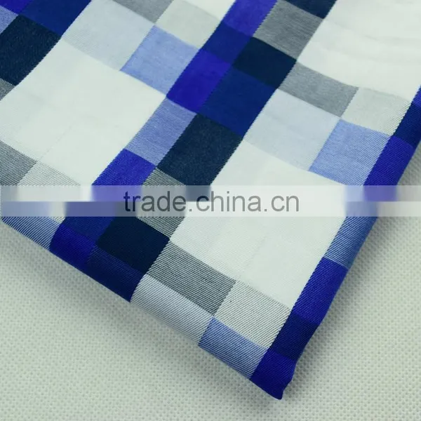 High Quality 100% Cotton Yarn Dyed Woven Plaid Fabric for Men Shirt photo-5